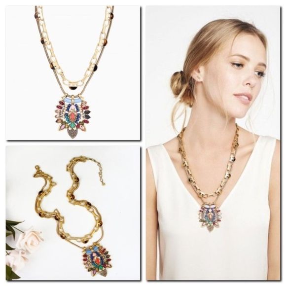 Stella & Dot Jewelry - stella & dot ~ york statement necklace ~ versatile 4 in 1 RARE